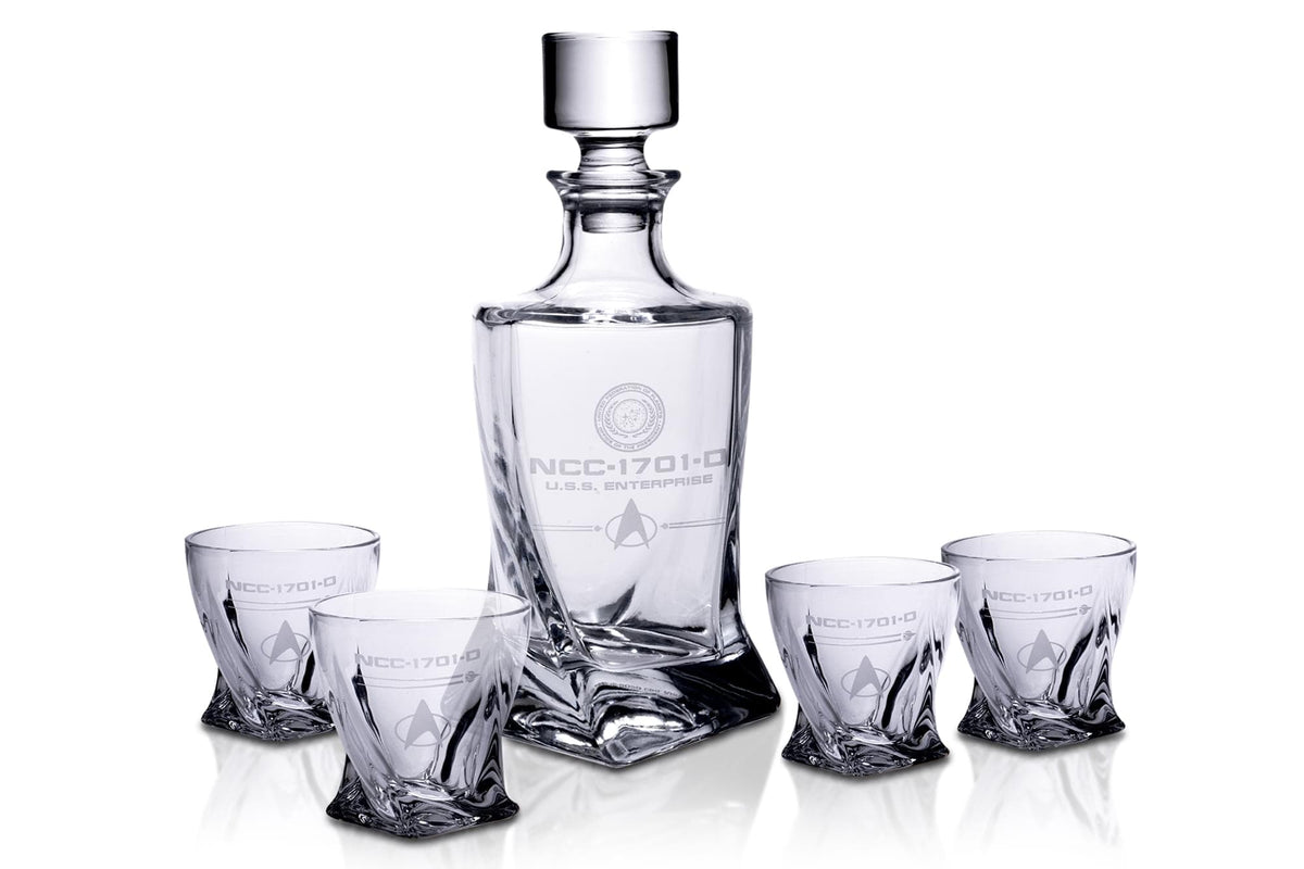 Star Trek TNG Whisky Decanter Set | Free Shipping – Star Trek