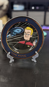 Star Trek Lower Decks Tom Paris Collectible Plate - Photo Courtesy @dreadpiraterose