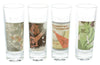 TOS Collectible Fine-Art Shot Glass Set of 4 - Set 12 of 20