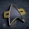 Star Trek Badge: Voyager and DS9 Communicator Pin with Magnetic Clasp
