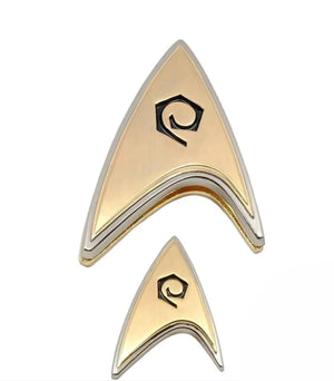 Star Trek Badge: Enterprise Operations Badge and Lapel Pin Set