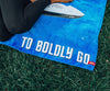 TOS "Boldly Go" Beach Towel