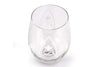 TOS Etched Stemless Wine Glasses - Medical