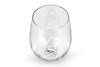 TOS Etched Stemless Wine Glasses - Sciences
