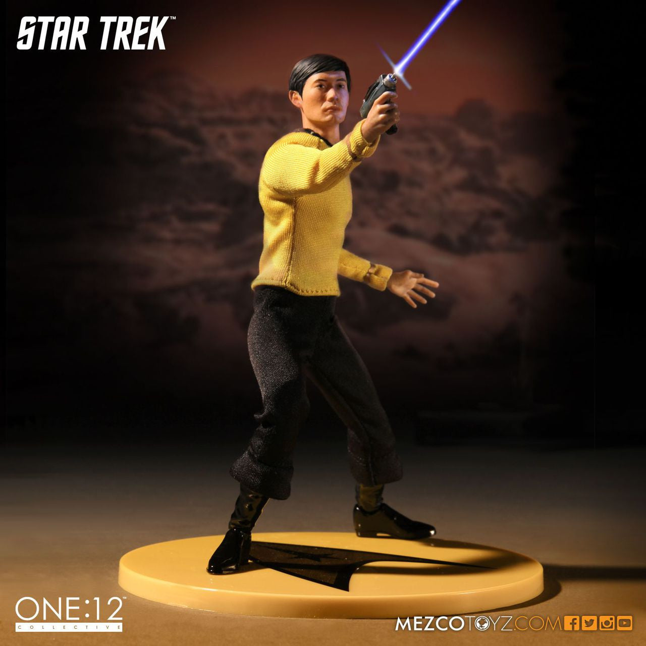 One:12 Collective Star Trek Sulu スタートレック Star Trek One:12 Collective Action Figure: Sulu - LIMITED SUPPLY